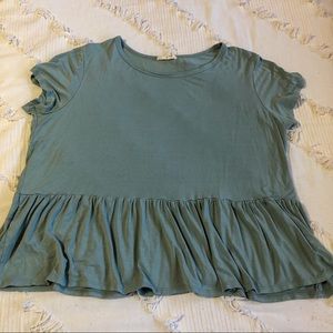 oversized babydoll top
